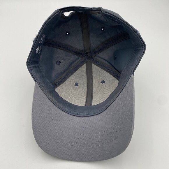 Adidas Aeroready Hat Cap Strap Back Gray One Size Adjustable Golf Tennis Running - Picture 7 of 10